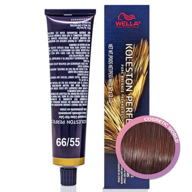 WELLA - KOLESTON PERFECT_Koleston Perfect ME+ 66/55 Intense Dark Blonde/Red-Violet_Cosmetic World